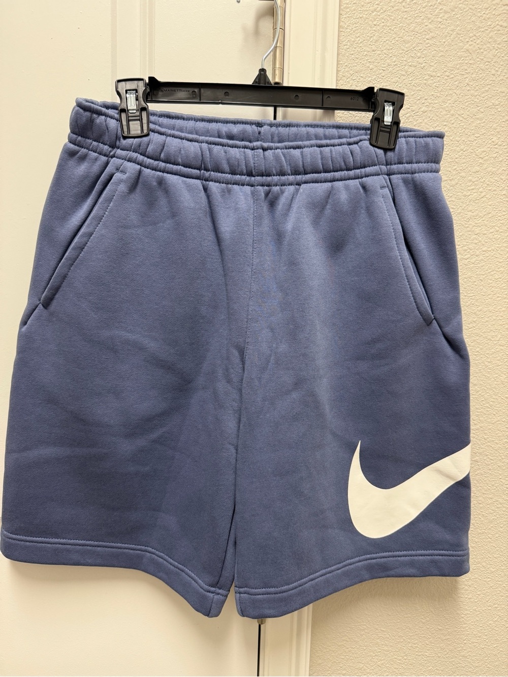 Nike Lavender-Blue Logo Fleece Shorts